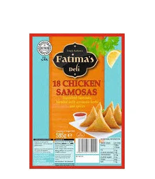 FATIMA'S CHICKEN SAMOSA 18PCS - Kashmir Watan Foodstores