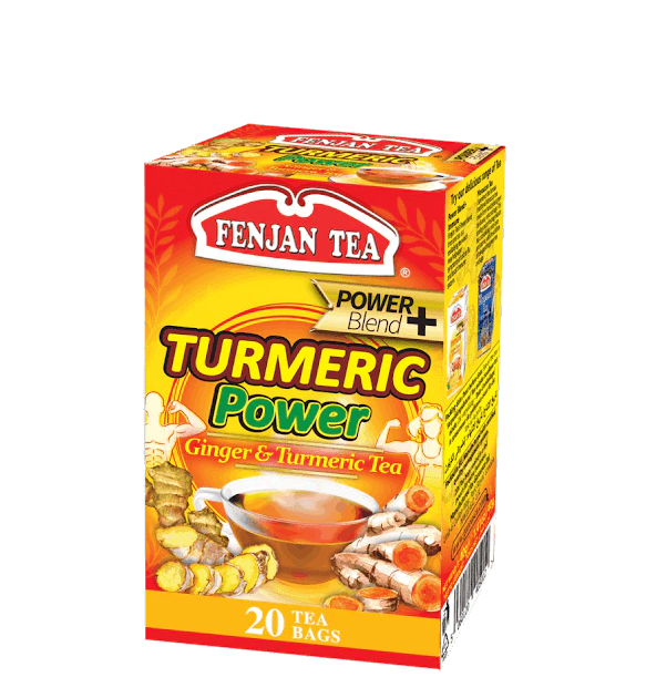 FENJAN TURMERIC & GINGER TEA 20 BAGS