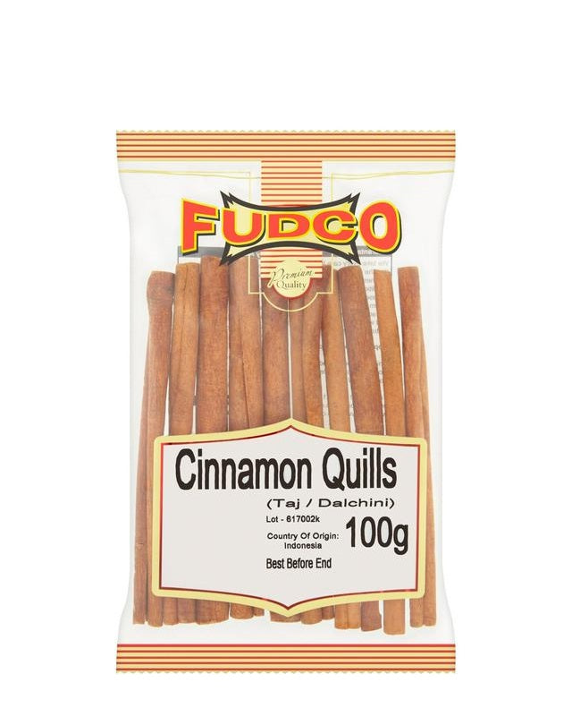 FUDCO CINNAMON QUILS 100G