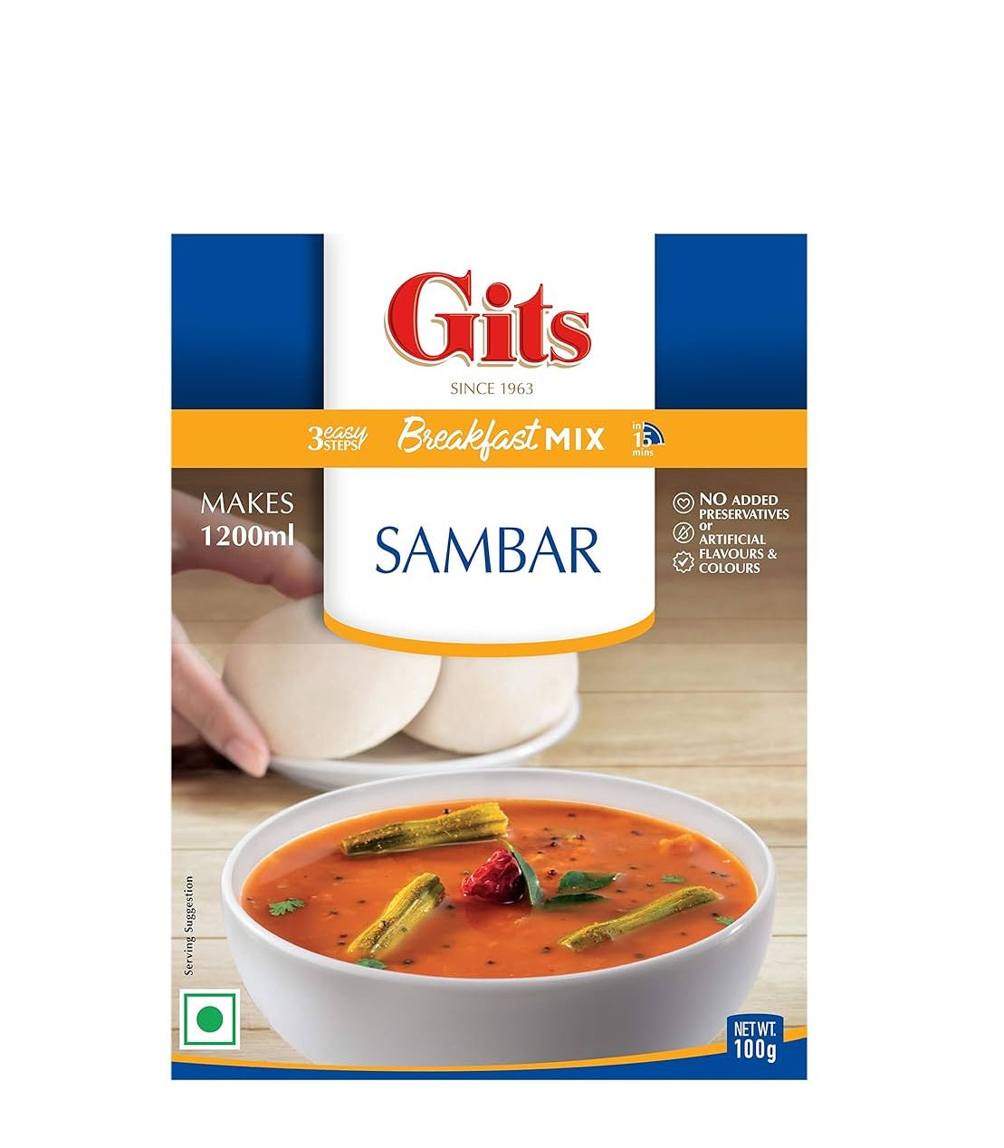 GITS SAMBHAR 100g