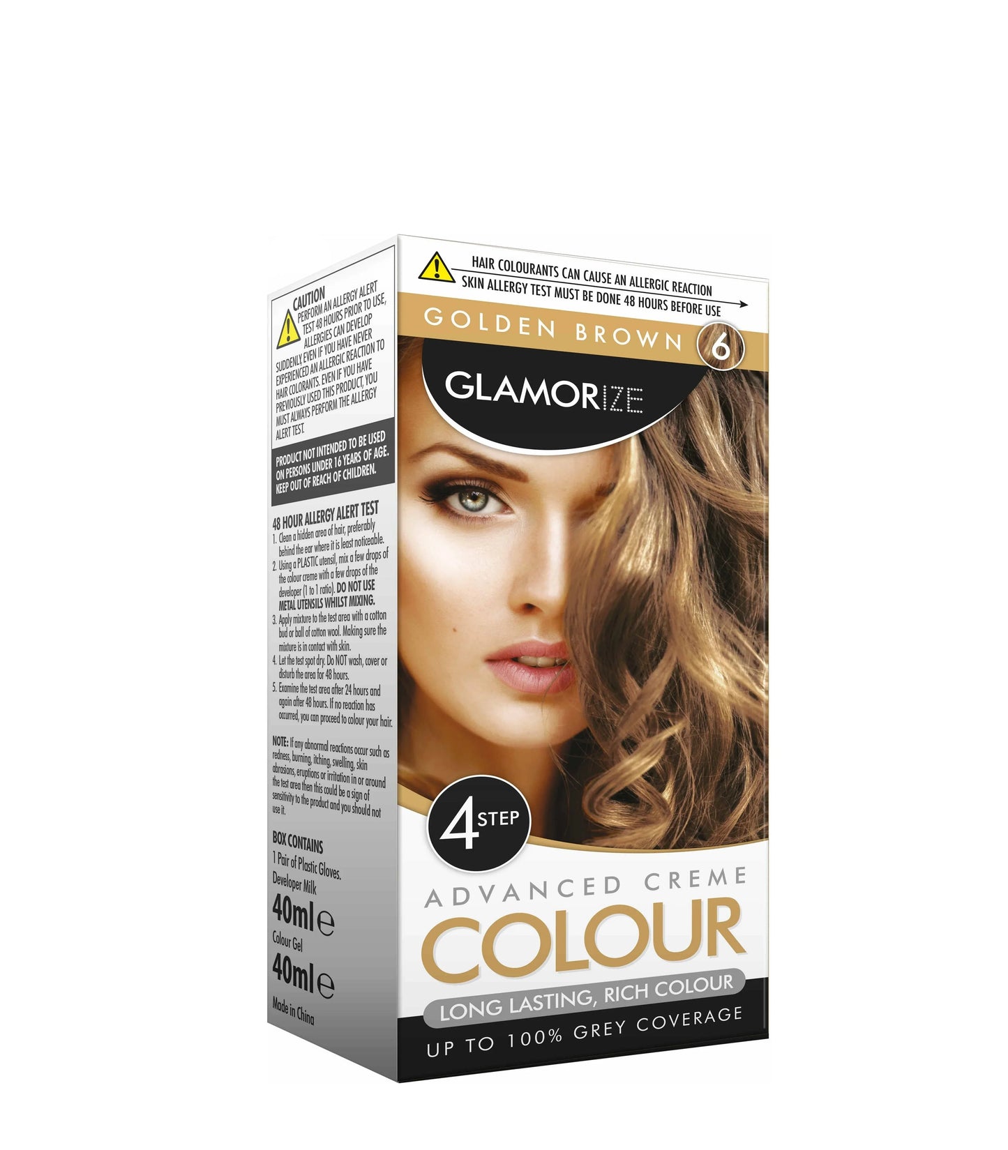 GLAMORIZE GOLDEN BROWN COLOUR 40ml - Kashmir Watan Foodstores