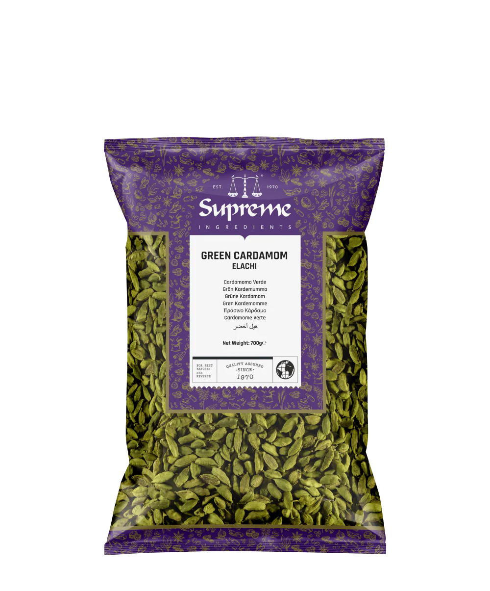 GREEN CARDAMOM WHOLE 700G (SUPREME QUALITY)
