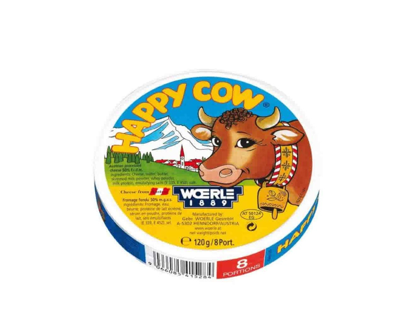 HAPPY COW CHEESE 120G HAPPY COW CHEESE 120G