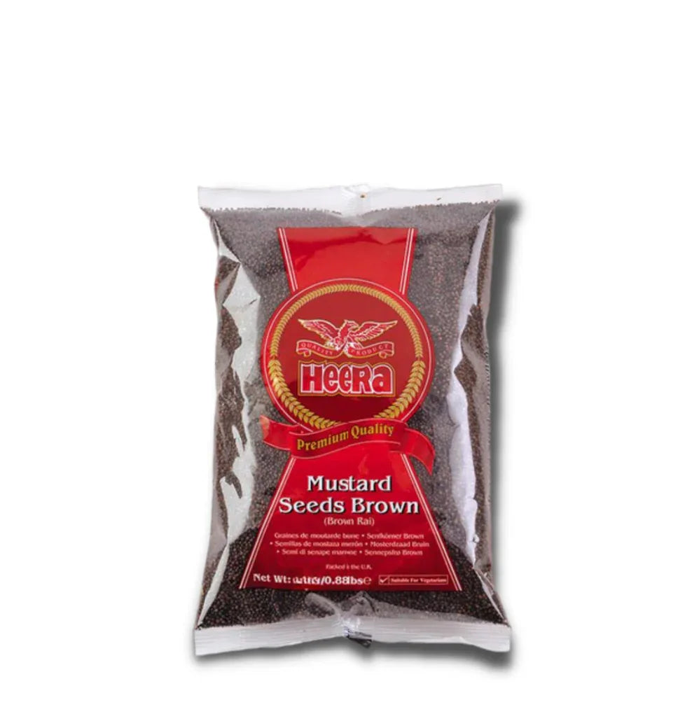 HEERA BROWN MUSTARD SEEDS 100G - Kashmir Watan Foodstores