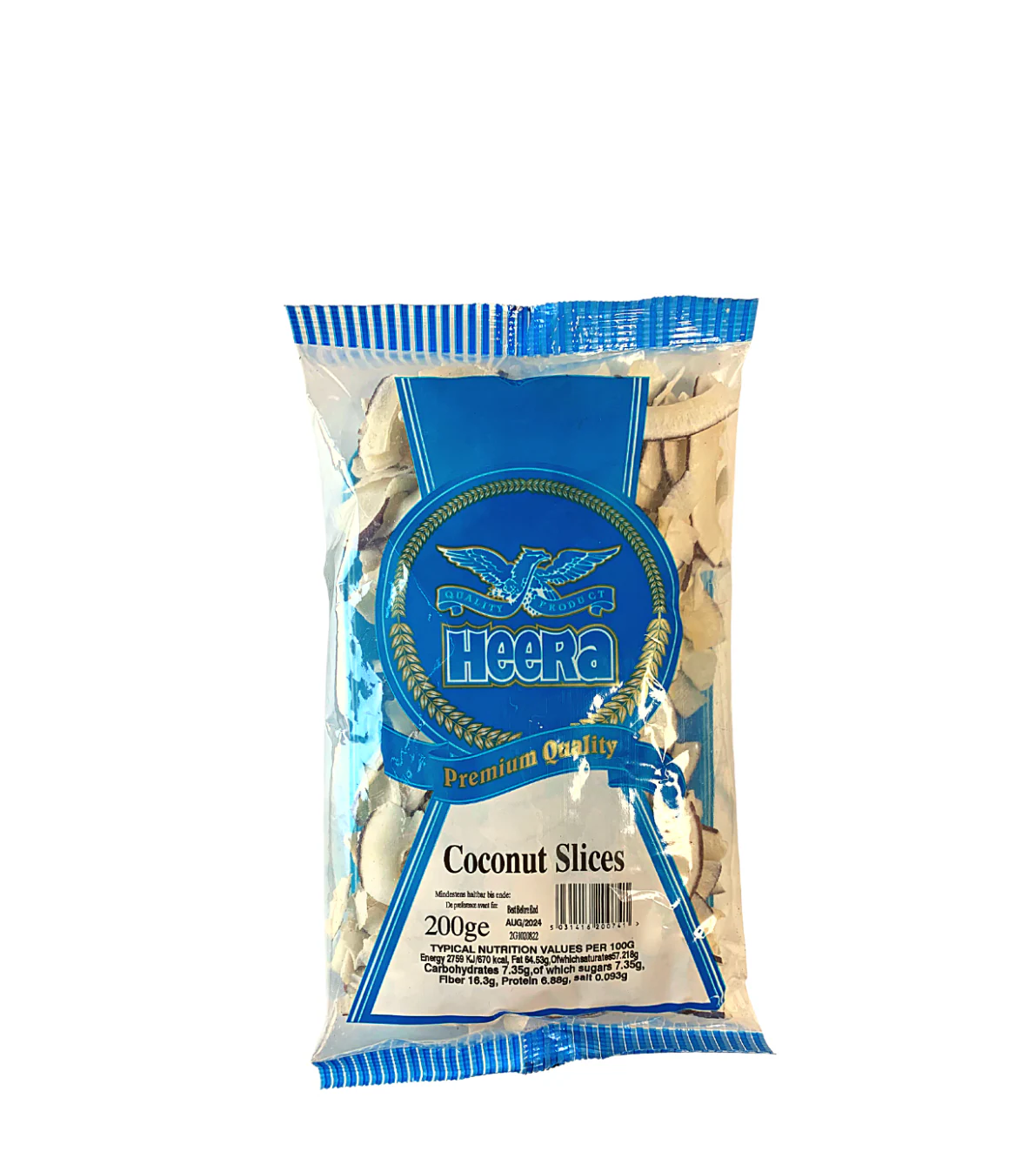 HEERA COCONUT SLICES 200G HEERA COCONUT SLICES 200G