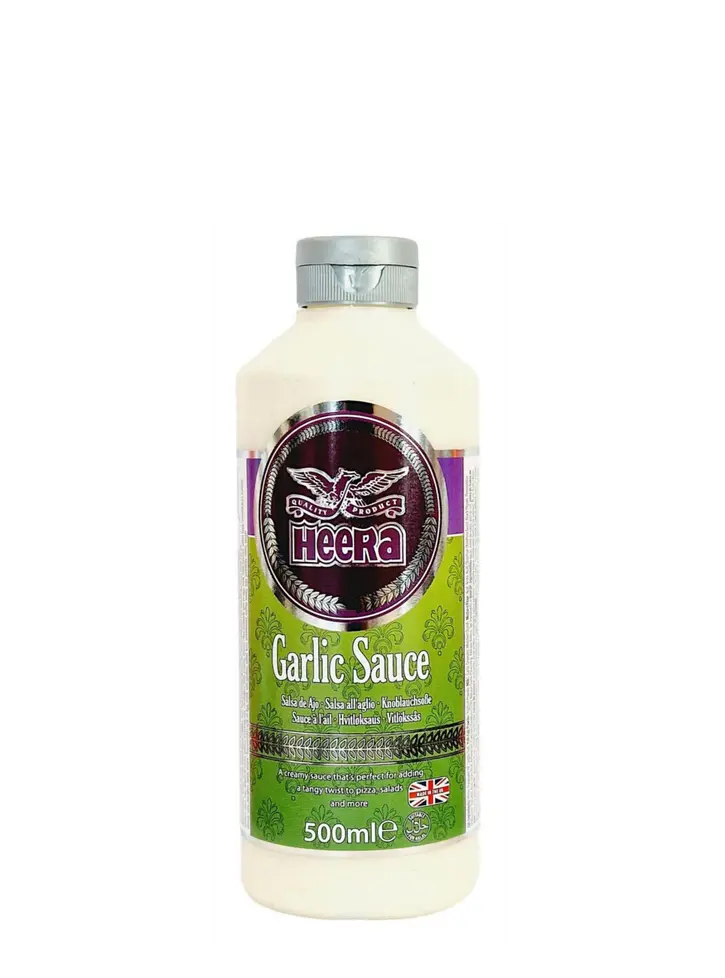 HEERA GARLIC SAUCE 500ML - Kashmir Watan Foodstores
