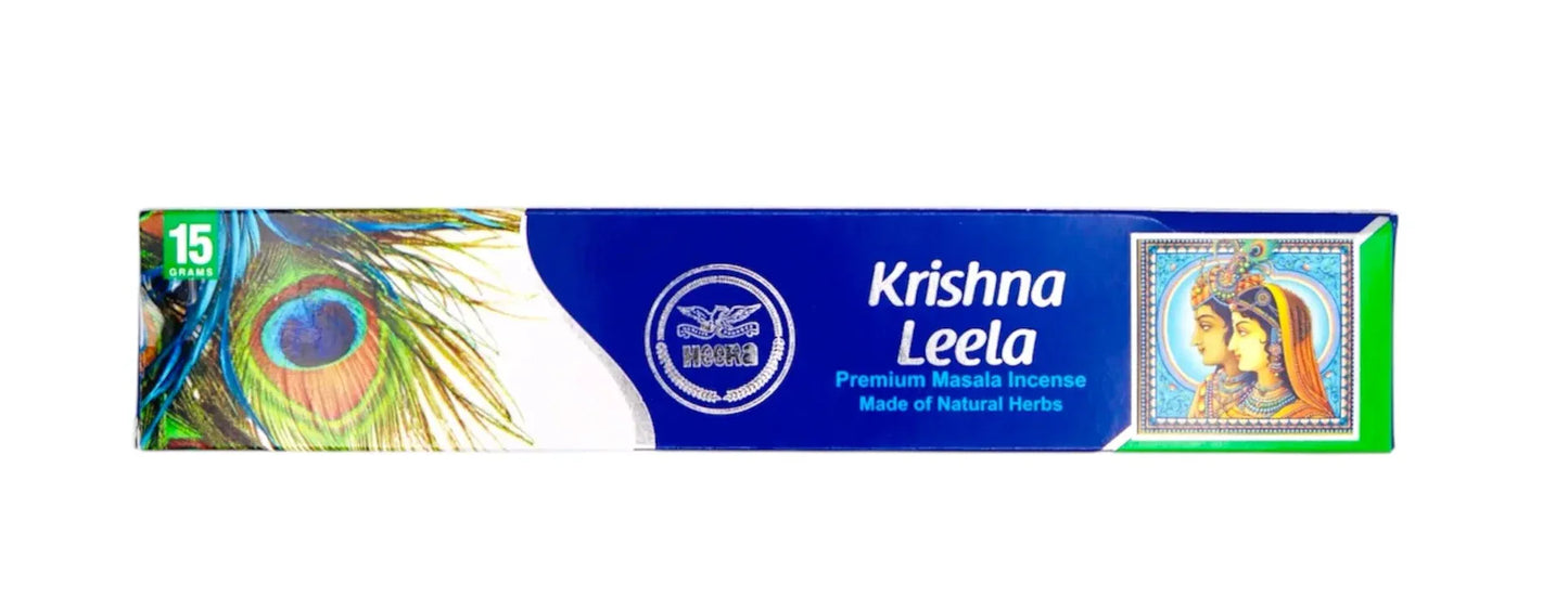 HEERA KRISHNA LEELA AGARBATTI 15STK - Kashmir Watan Foodstores