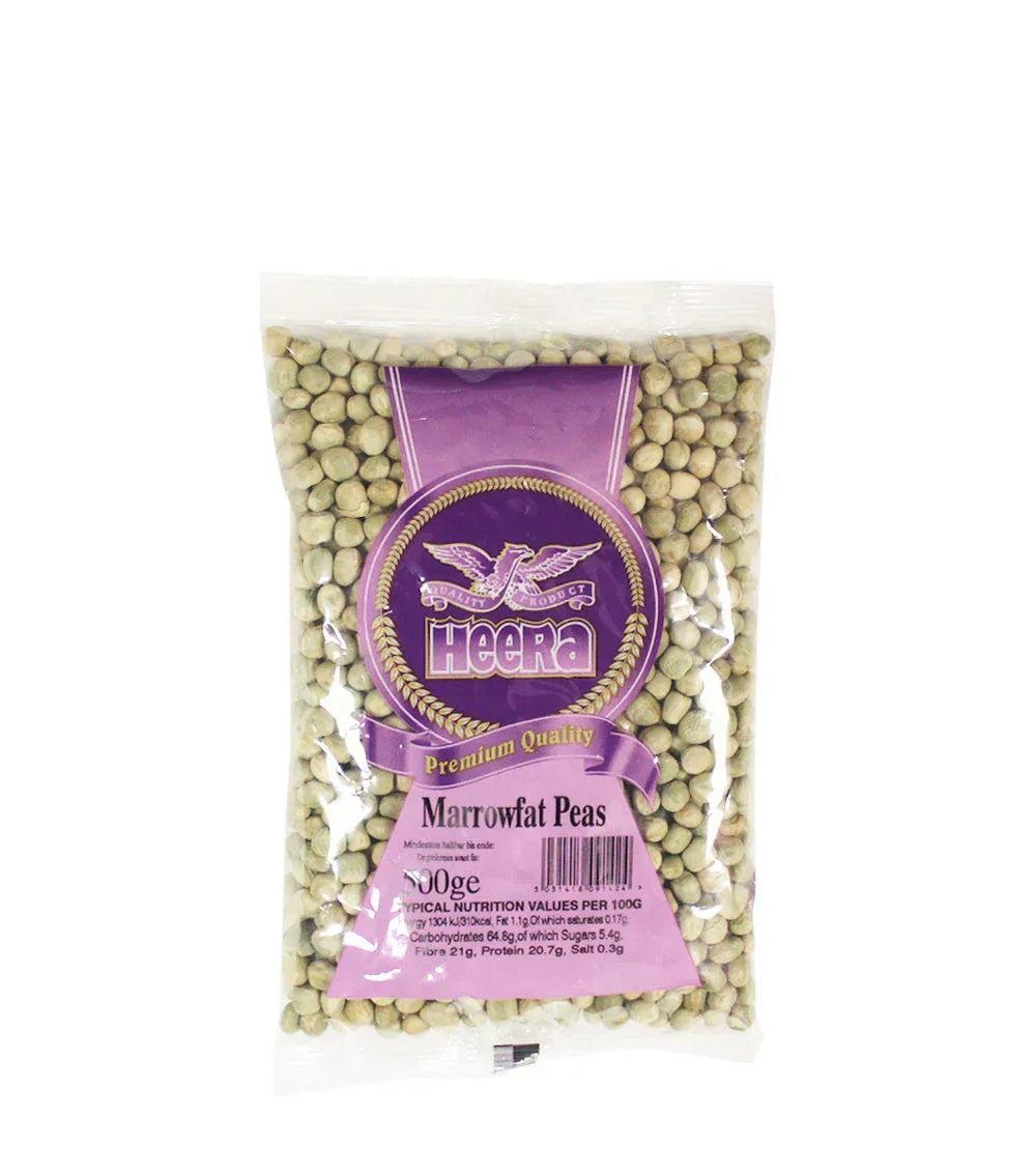 HEERA MARROWFAT PEAS 500G - Kashmir Watan Foodstores