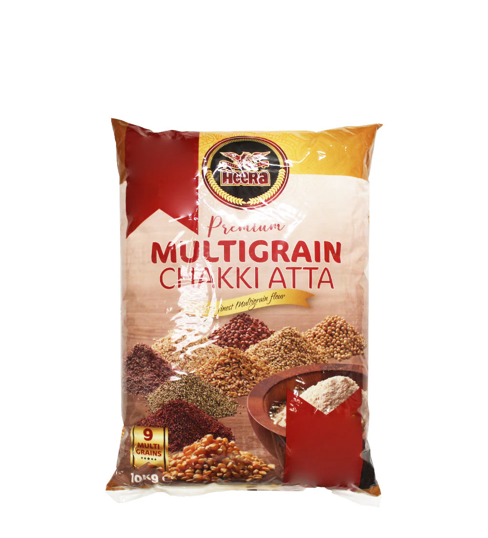 HEERA MULTIGRAIN CHAKKI ATTA 10KG HEERA MULTIGRAIN CHAKKI ATTA 5KG