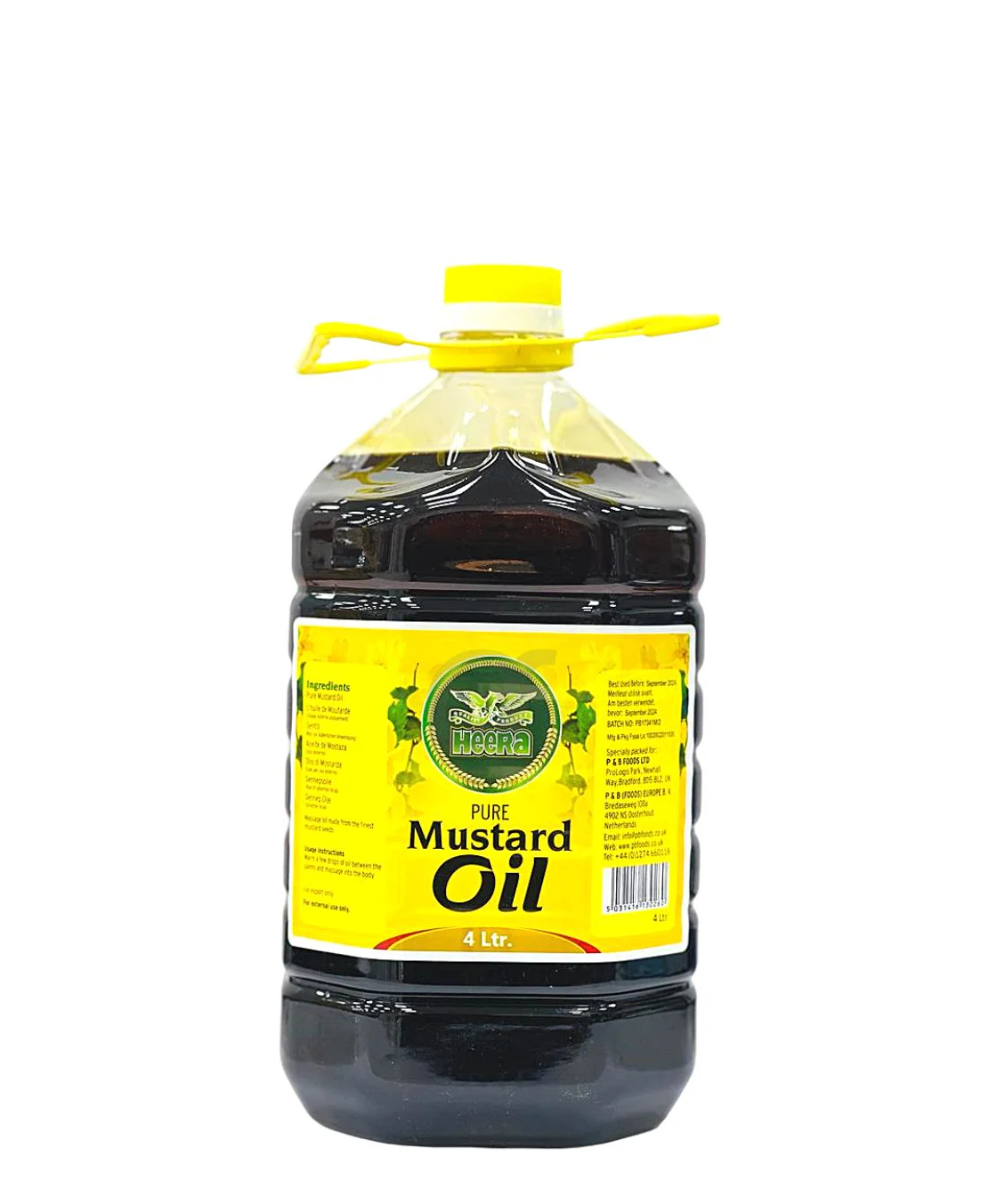 HEERA MUSTARD OIL 4ltr