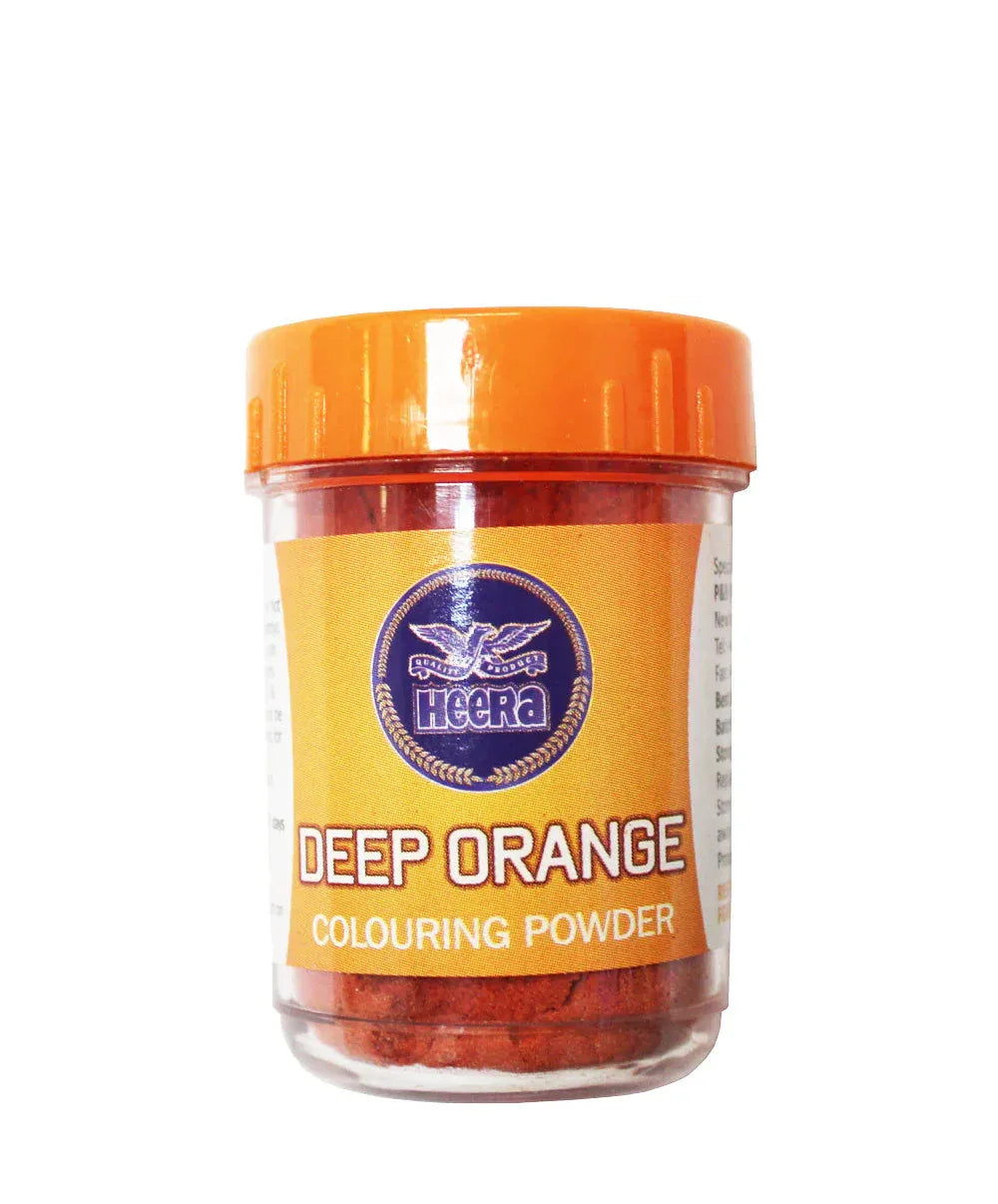 HEERA ORANGE FOOD COLOR 25G - Kashmir Watan Foodstores