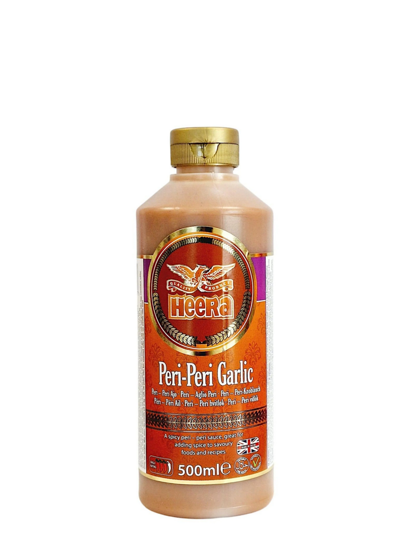 HEERA PERI PERI GARLIC 500ML