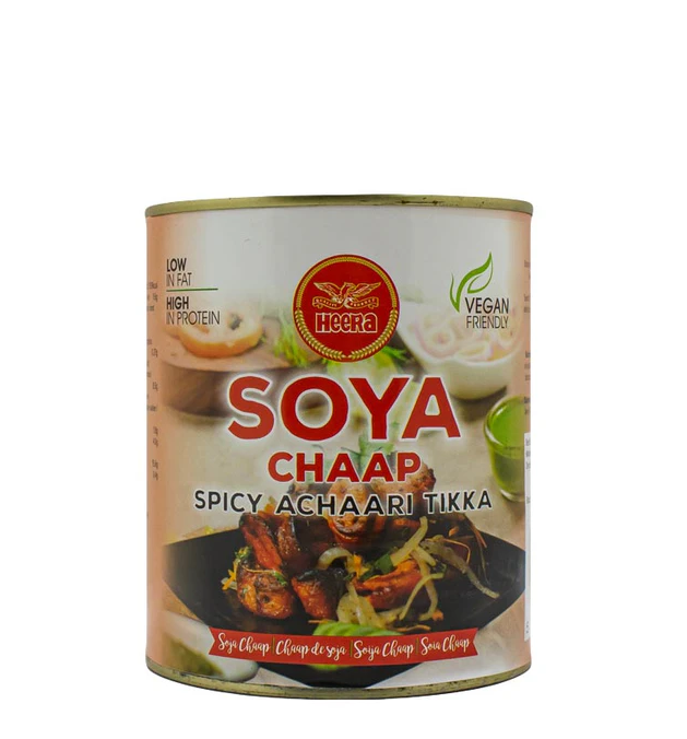 HEERA SOYA CHAAP SPICY ACHARI TIKKA 800G
