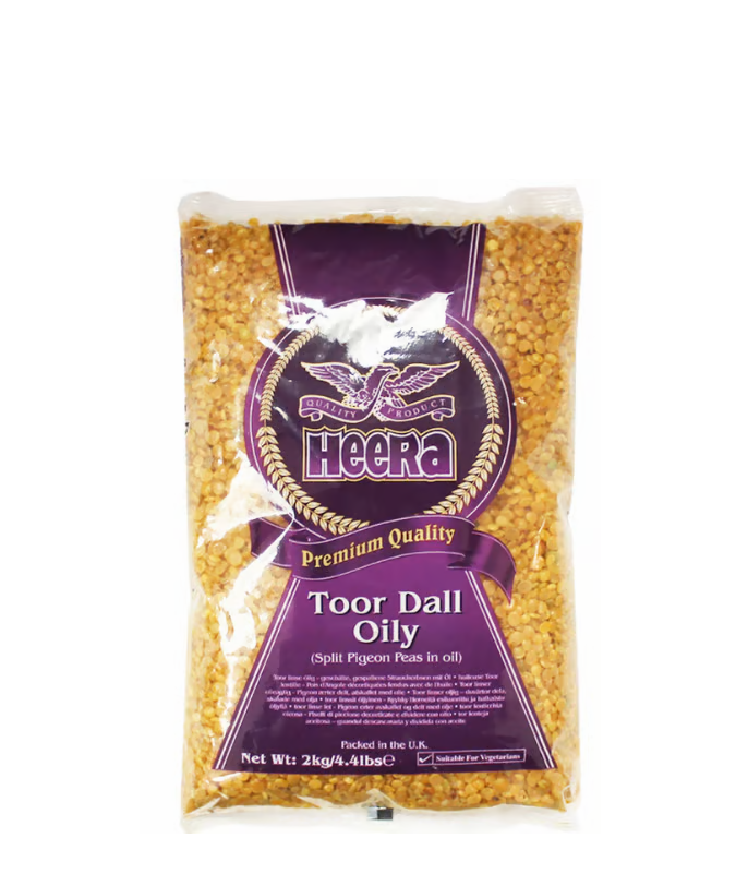 HEERA TOOR DALL OILY 2KG