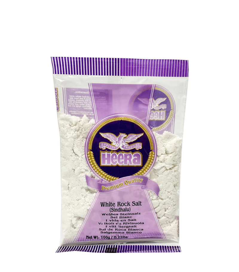 HEERA WHITE ROCK SALT 100G