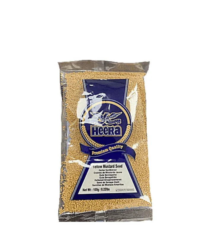 HEERA YELLOW MUSTARD SEEDS 100G - Kashmir Watan Foodstores