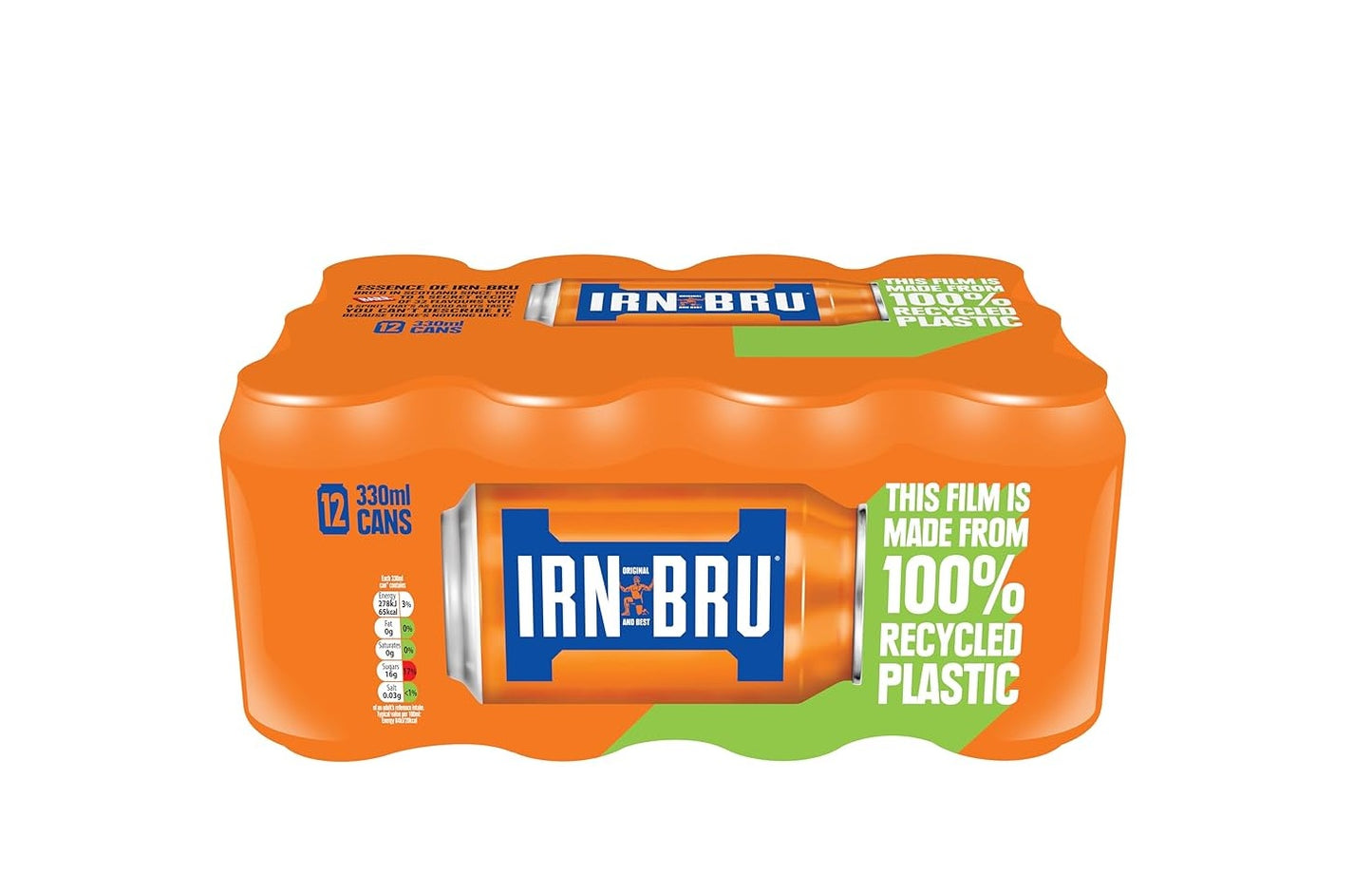 IRN BRU MULTIPACK CANS 12X330ML