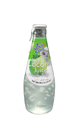 BESIL DRINK COCONUT WATER+PULP 290ML (JUST COOL) J/ COOL BESIL DRINK COCONUT WATER+PULP 290ML