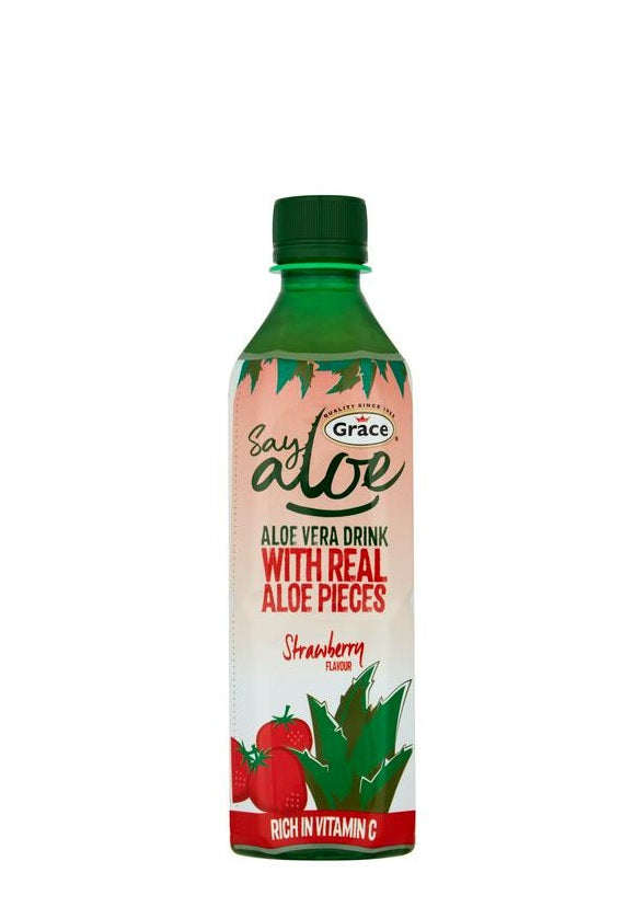ALOEVERA STRAWBERRY 500ML JUST DRINKL ALOE VERA STRAWBERRY 500ML