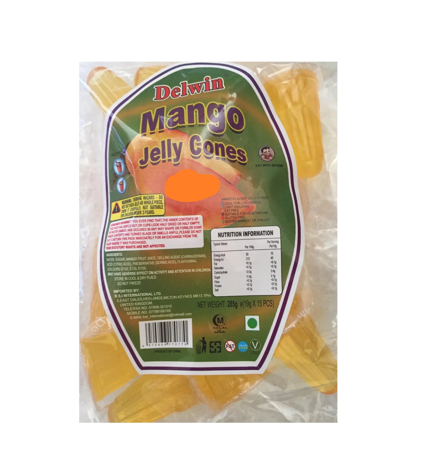 JELLY CONES 285G - Kashmir Watan Foodstores