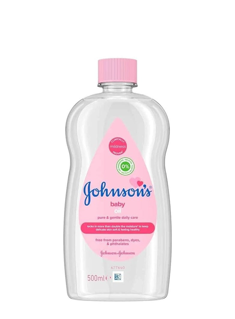 JOHNSON BABY OIL 500ML