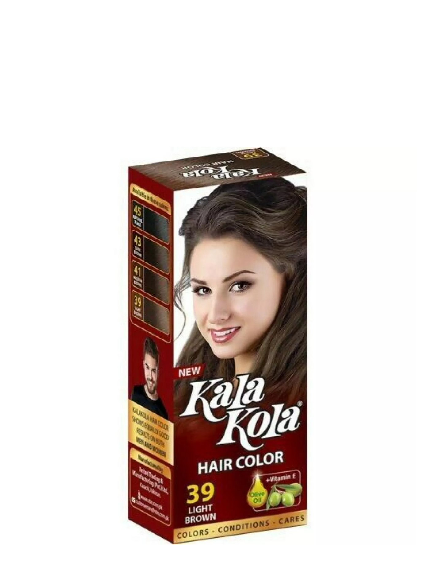 KALA KOLA HAIR COLOUR LIGHT BROWN (4) 39
