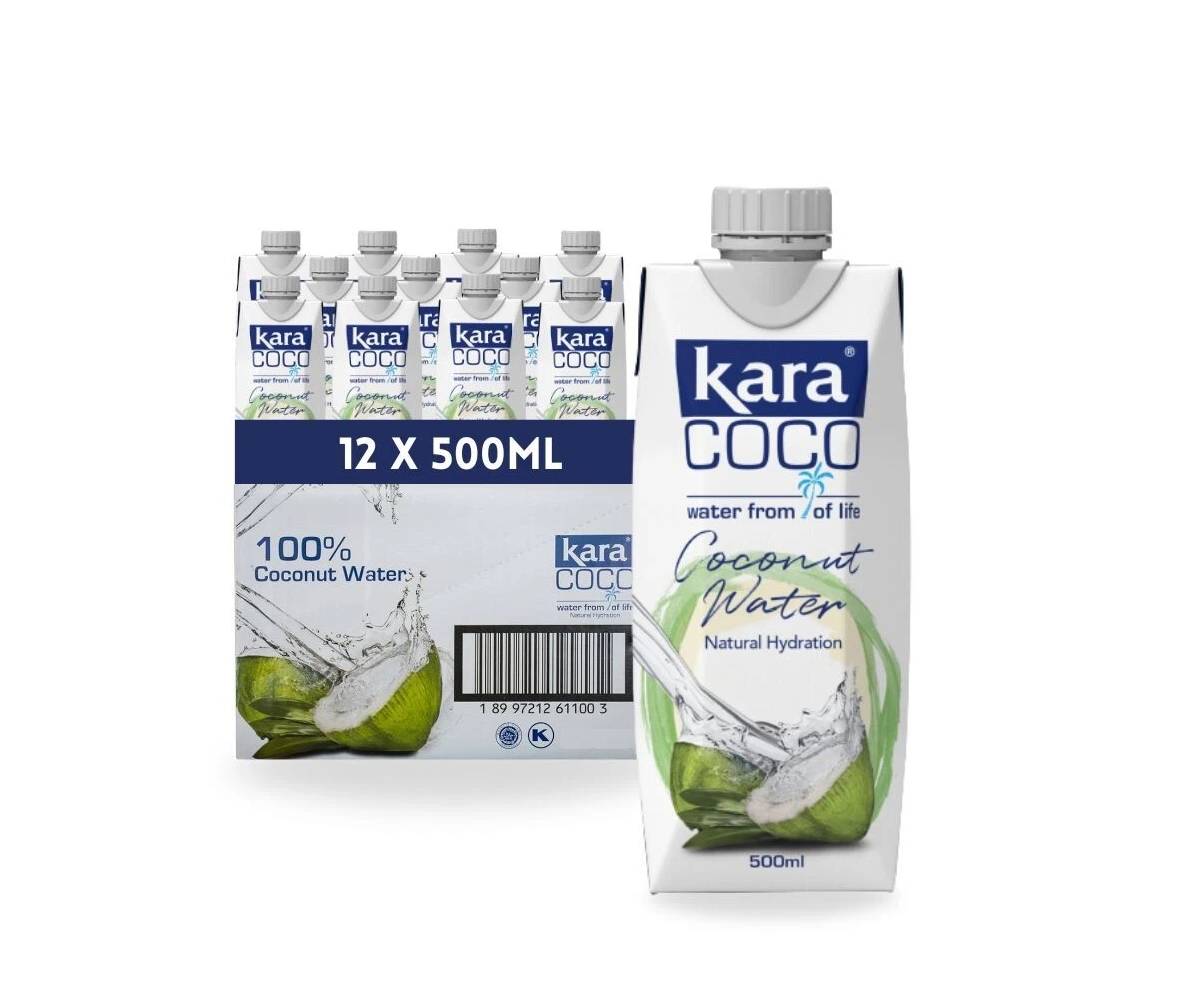 KARA COCONUT WATER 12x500ML CASE