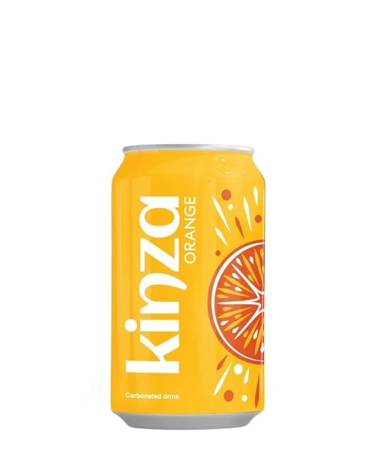 KINZA ORANGE CAN 320ML KINZA ORANGE CAN 320ML