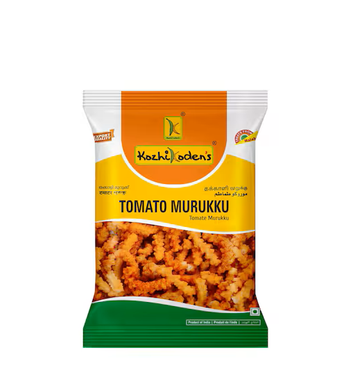 TOMATO MURUKKU 150G (Kozhikoden's) KK TOMATO MURUKKU 150G