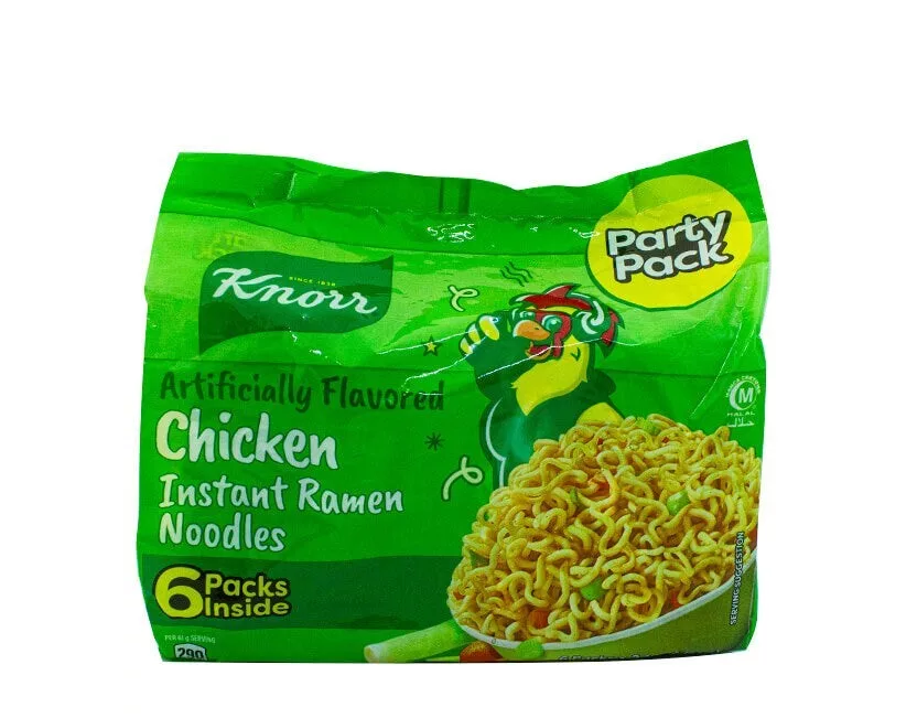KNORR CHICKEN NOODLES 6PK