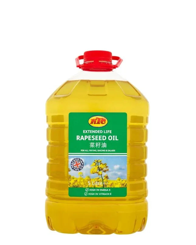 KTC RAPESEED OIL 5LTR - Kashmir Watan Foodstores