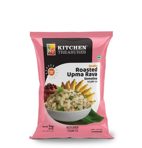 KT ROASTED UPMA RAVA/SEMOLINA 1kg