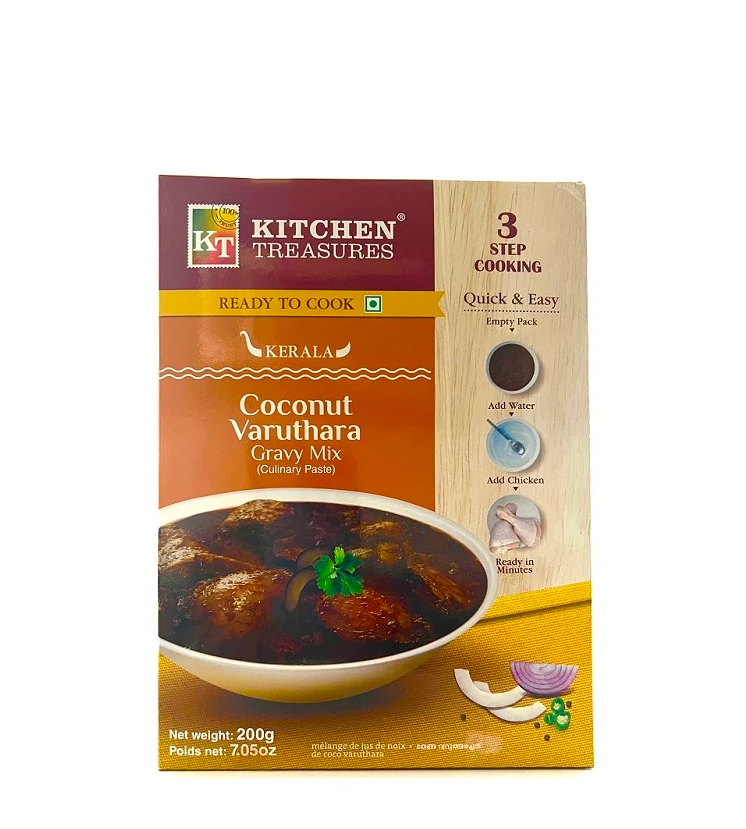 KTS COCONUT VARUTHARA GRAVY MIX 250G