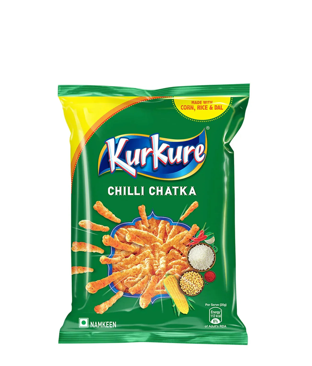 KURKURE CHILLI CHATKA 75G - Kashmir Watan Foodstores