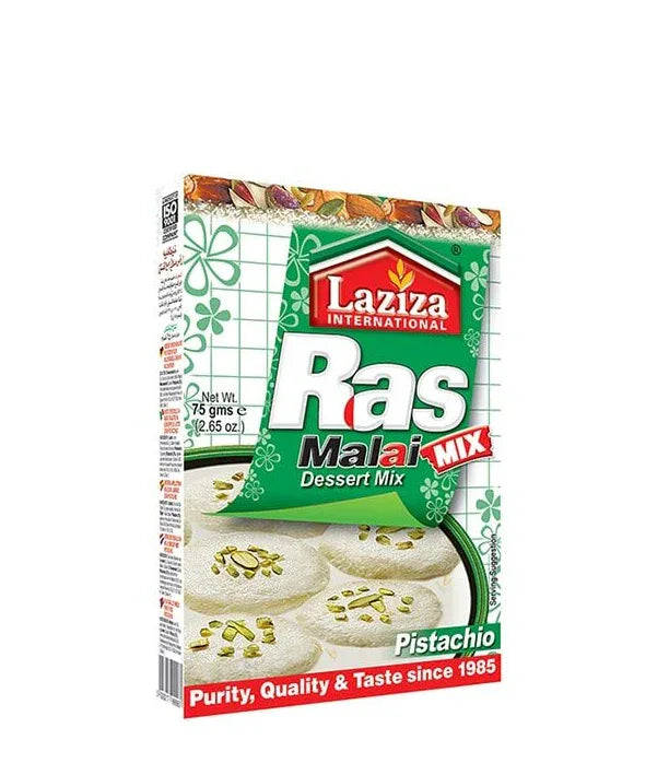 LAZIZA RASMALAI PISTA 75G - Kashmir Watan Foodstores
