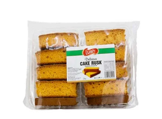 LUSH DELICIOUS CAKE RUSK 26PCS - Kashmir Watan Foodstores
