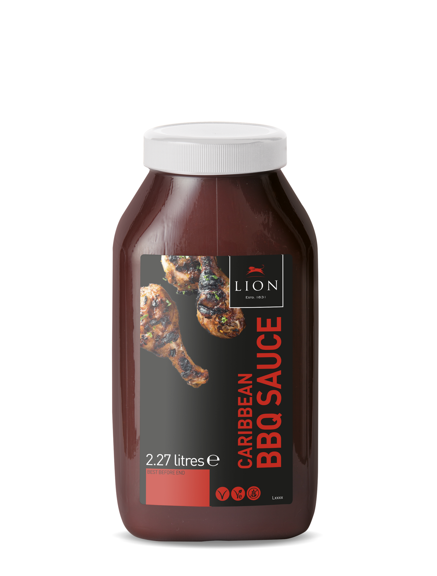 LION STICKY BBQ SAUCE 2.27L