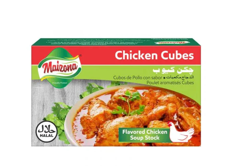 MAIZONA CHICKEN CUBES 24PCS - Kashmir Watan Foodstores