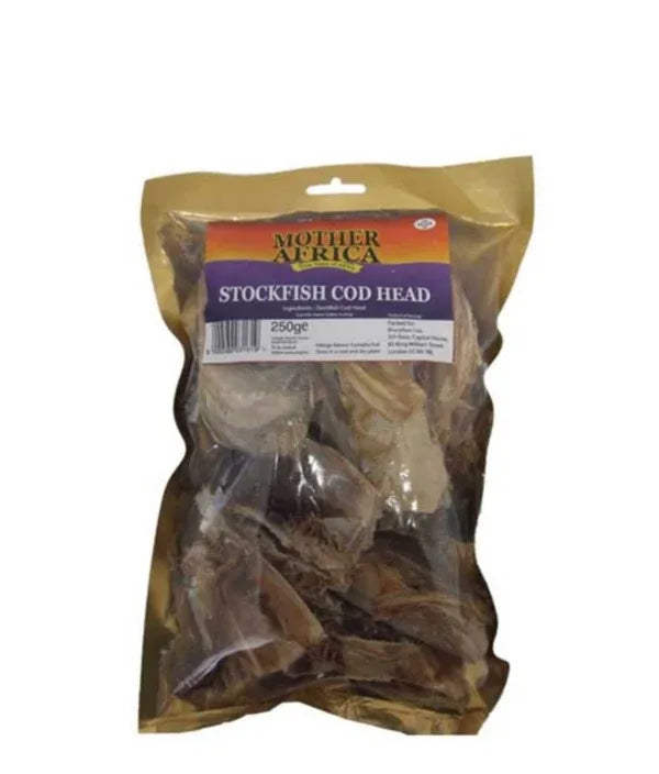 STOCKFISH COD HEAD 250G (MOTHER AFRICA) - Kashmir Watan Foodstores