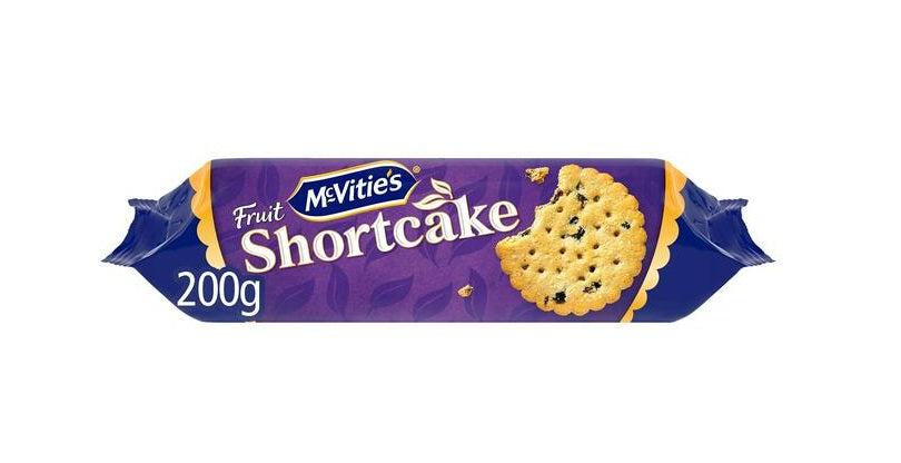 MCVITIES SHORTCAKE FRUIT 200G