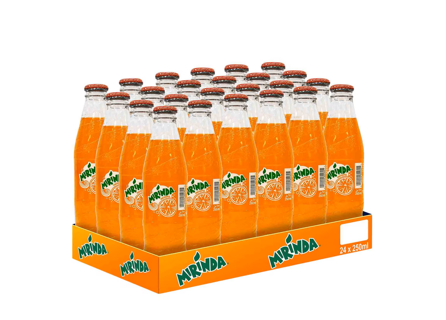 MIRINDA ORANGE BOTTLE 24X250ML