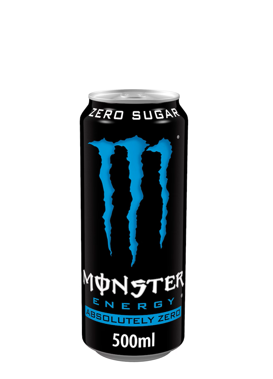 MONSTER ABSOLUTE ZERO SUGAR 500ml PM£1.55 MONSTER ABSOLUTE ZERO SUGAR 500ml PM£1.65