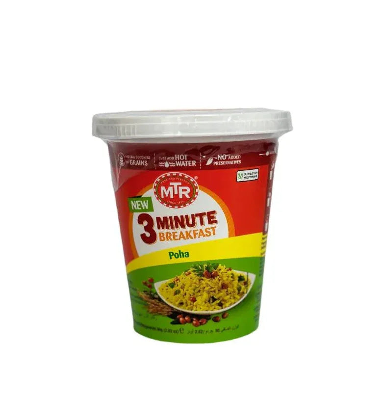 MTR 3 MINUTES BREAKFAST POHA 80G - Kashmir Watan Foodstores