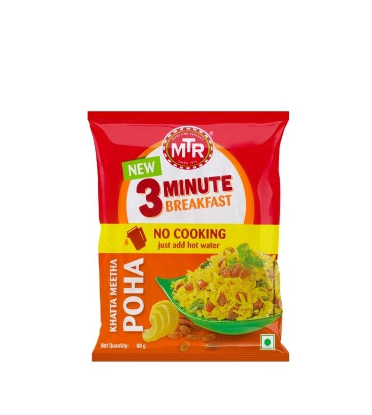 MTR KHATTA MEETHA POHA 160g