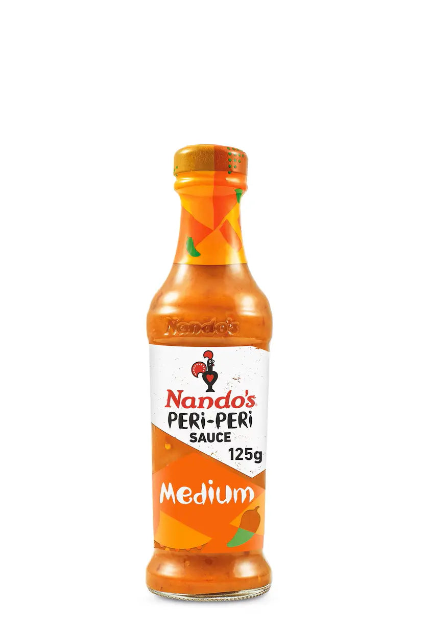 NANDO PERI-PERI MEDIUM SAUCE 125G - Kashmir Watan Foodstores