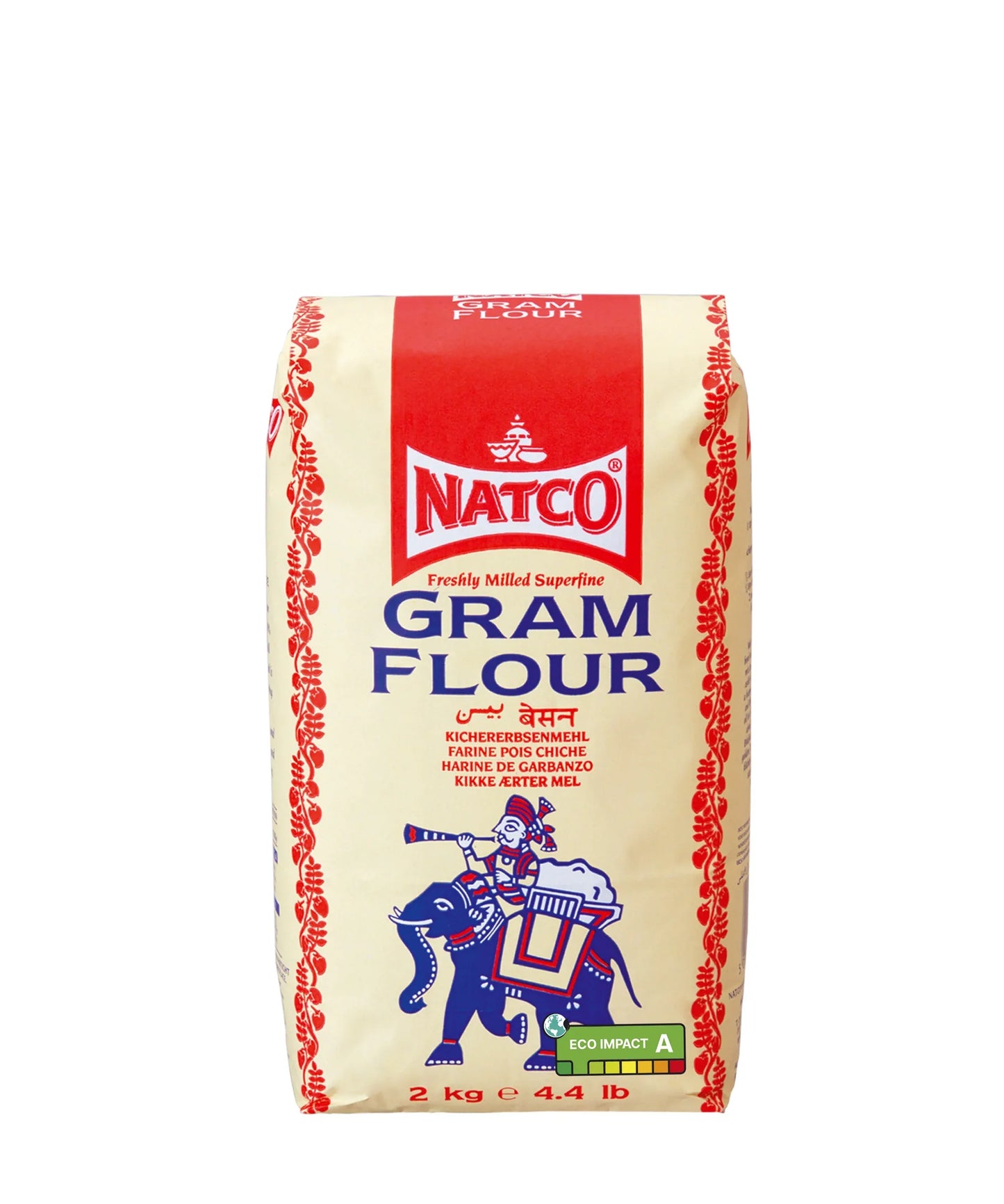 NATCO BESON GRAM FLOUR 2KG - Kashmir Watan Foodstores