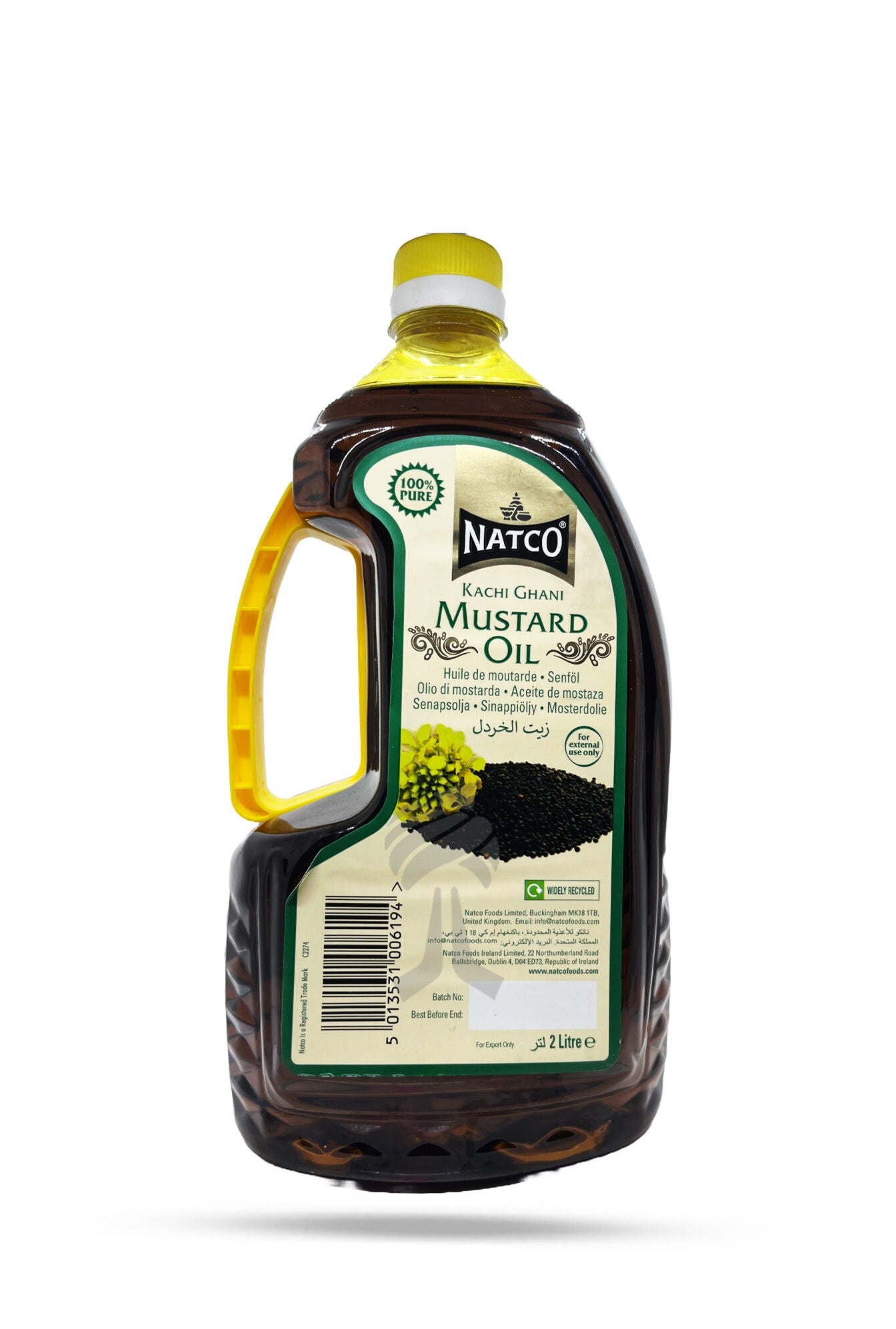 NATCO MUSTARD OIL 2LTR