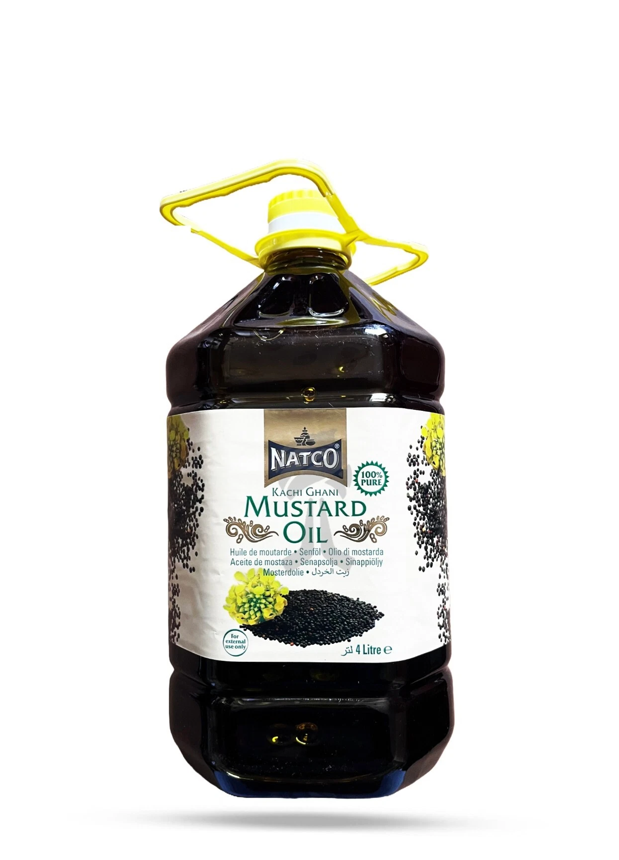 NATCO MUSTARD OIL 4L NATCO MUSTARD OIL 4LTR