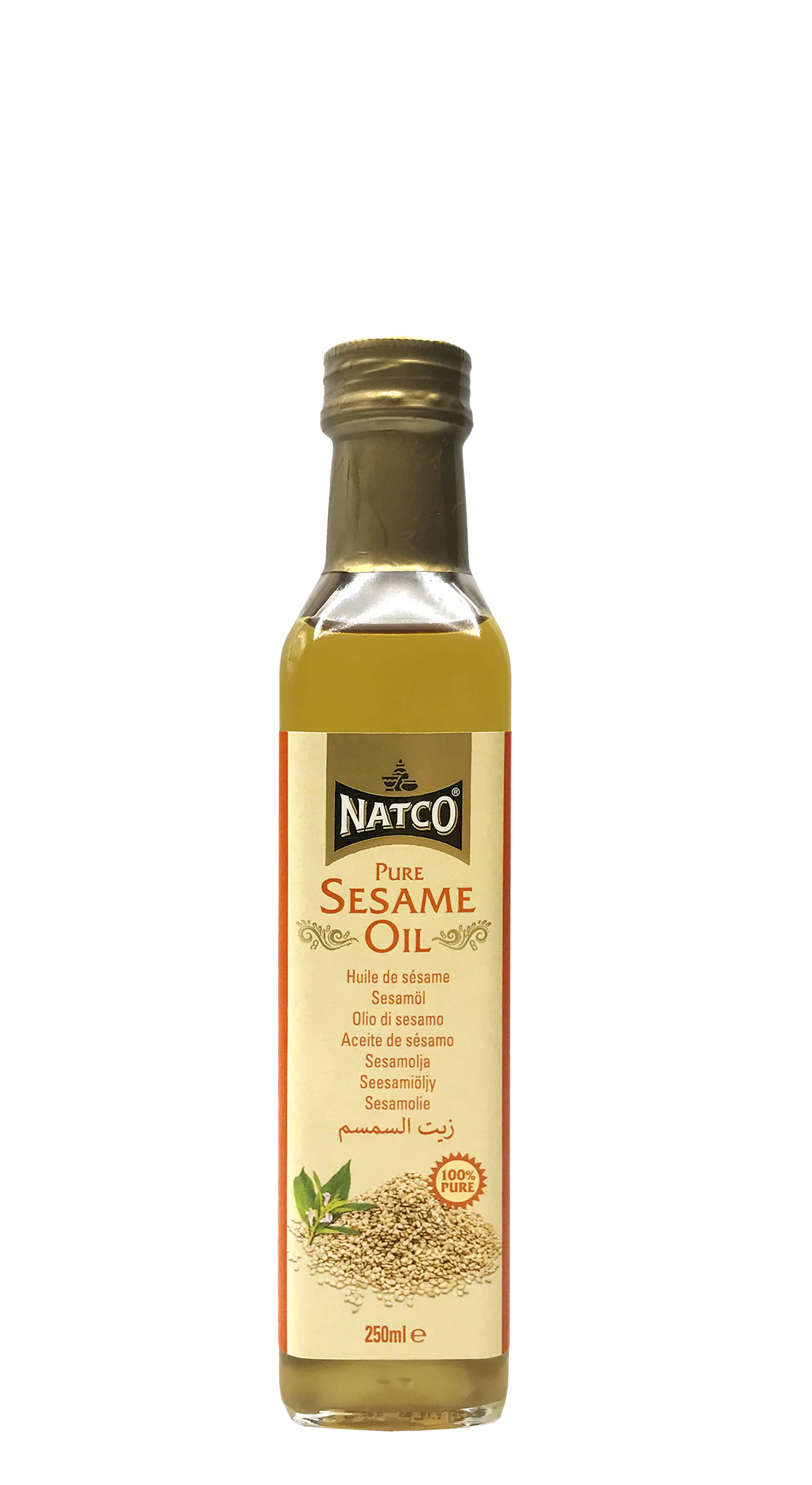 NATCO PURE SESAME OIL 250ML