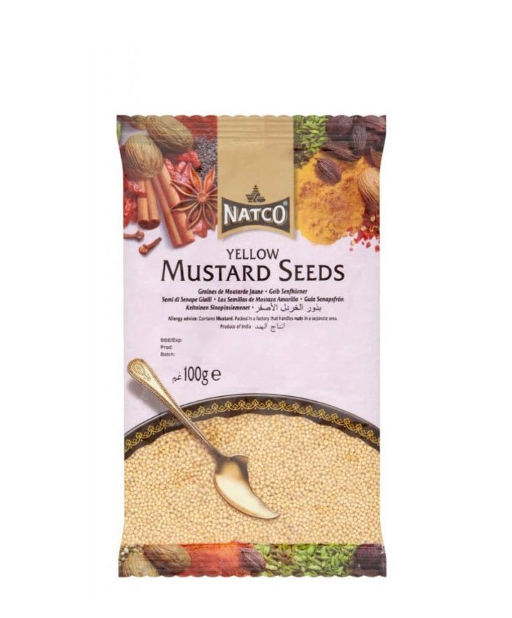 NATCO YELLOW MUSTARD SEEDS 100G